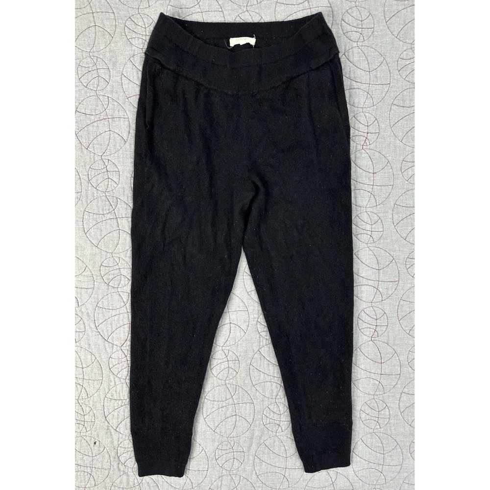 Inhabit 100% Cashmere Jogger Sweats Black / Women's Size Small‎